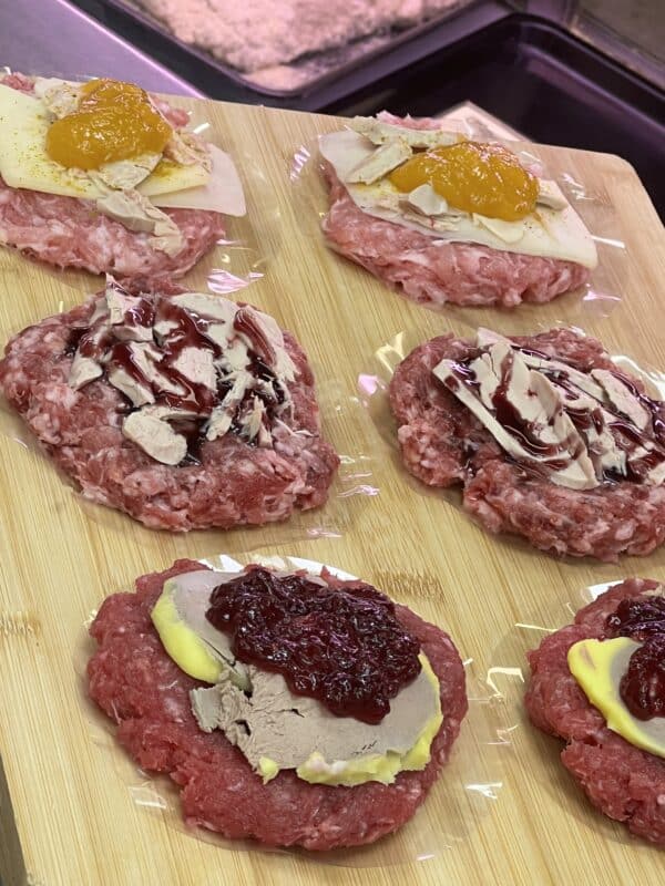 Hamburguesa pedro ximenez