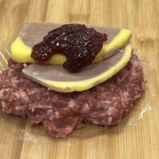 Hamburguesa con pato