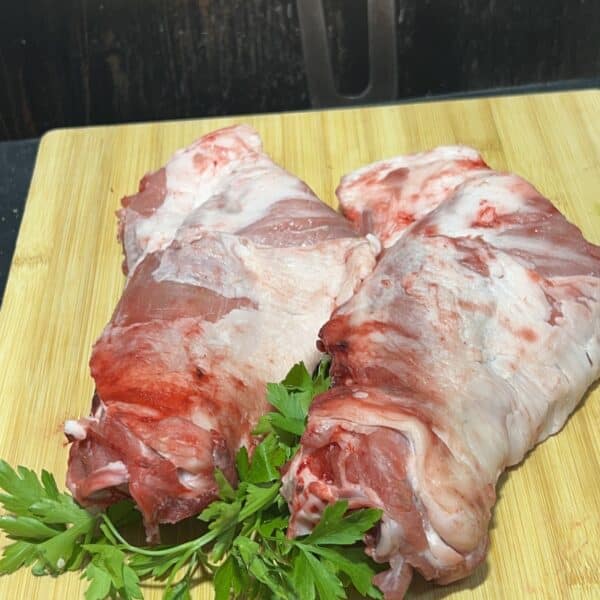 Carne de ternasco cuello
