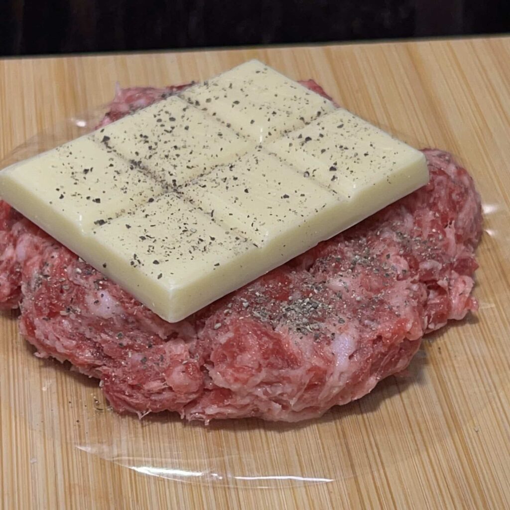 Burger Chocolate Blanco
