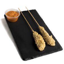 Pincho Gambas y Salsa Romescu Victor Salvo Carniceria
