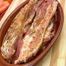 panceta de barbacoa