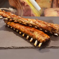 Costillas de cerdo a la Barbacoa