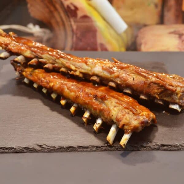 Costillas de cerdo a la Barbacoa