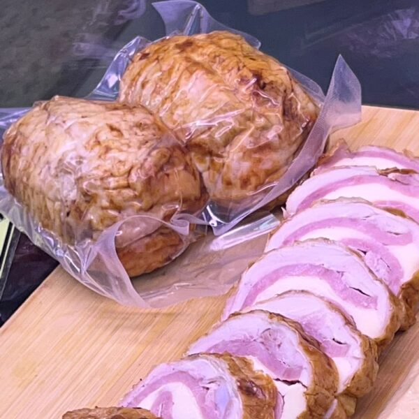 Muslo de pollo relleno asado - Imagen 4