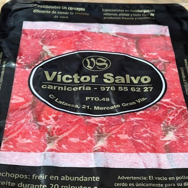 Carpaccio de ternera a domicilio