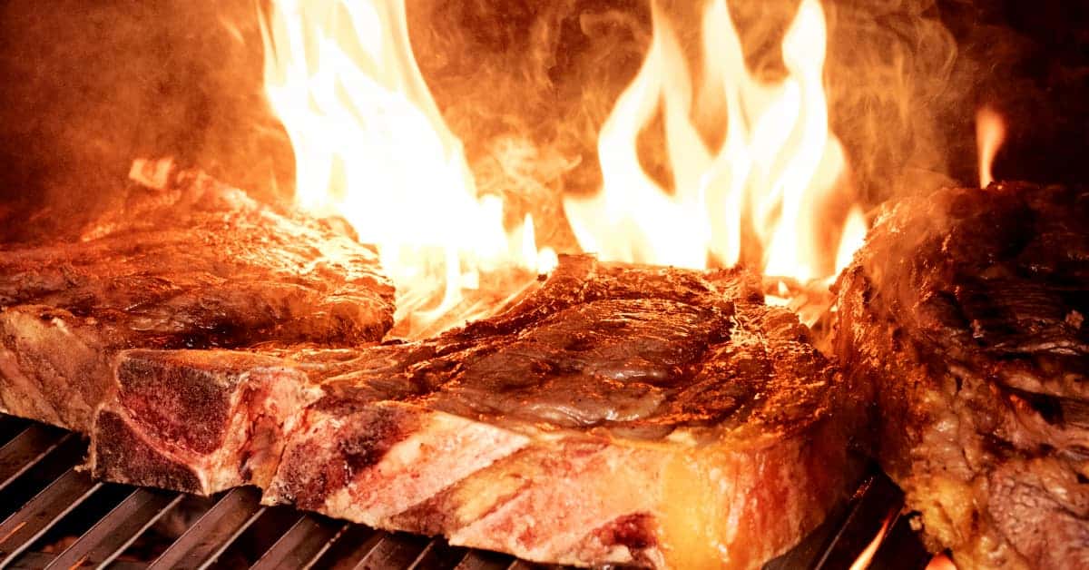 barbacoa sin riesgos chuletón de vaca Carnicería Víctor Salvo